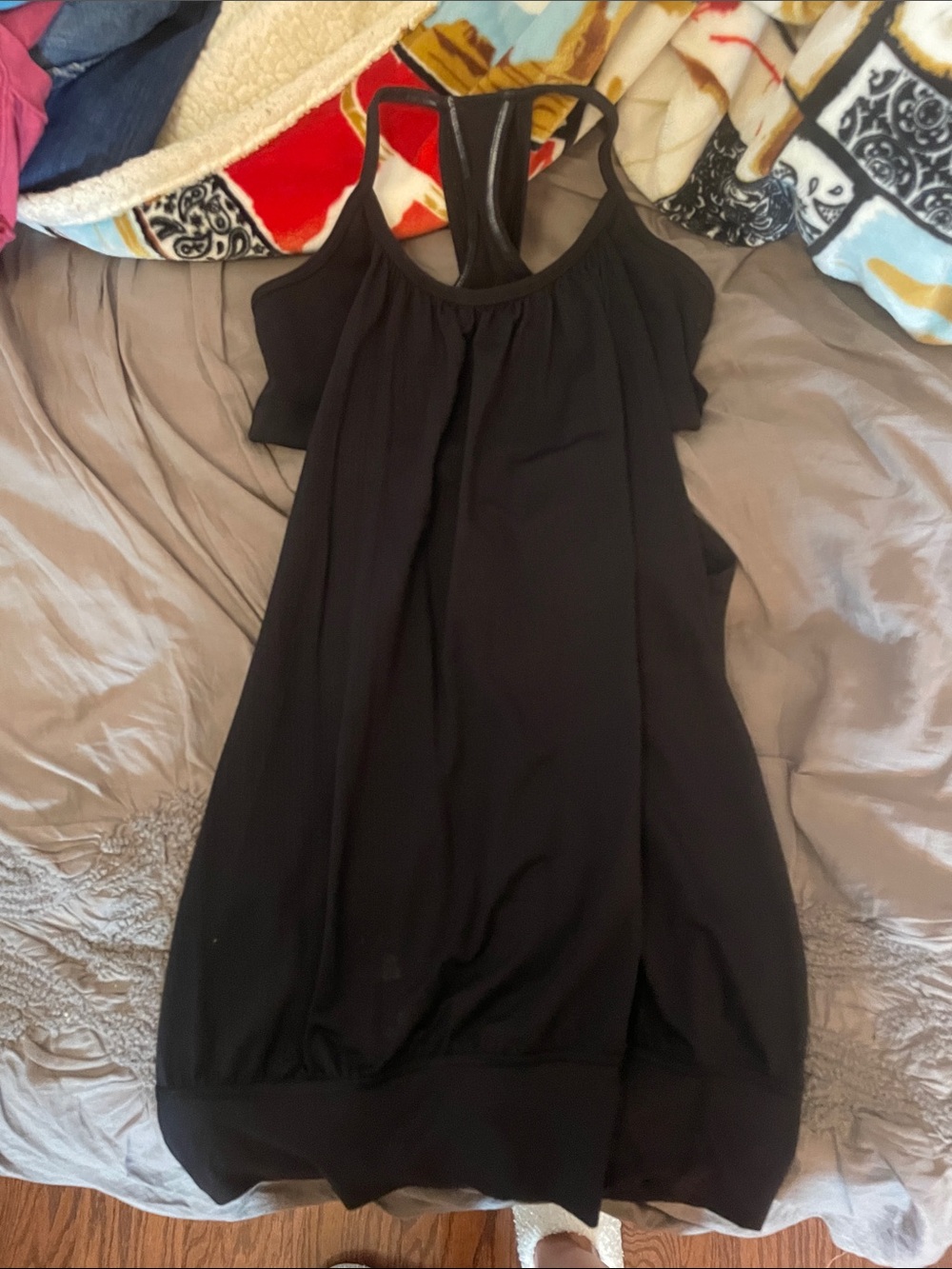 Black Lululemon Racerback tank top